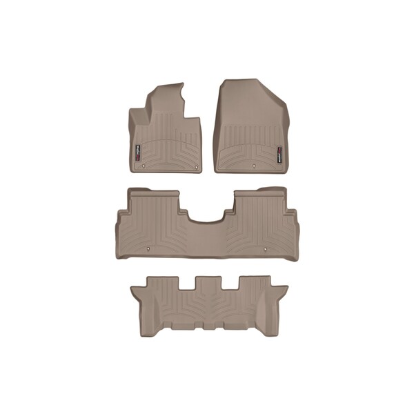 Front, Rear, and Rear Floorliners, 45770-1-2-3